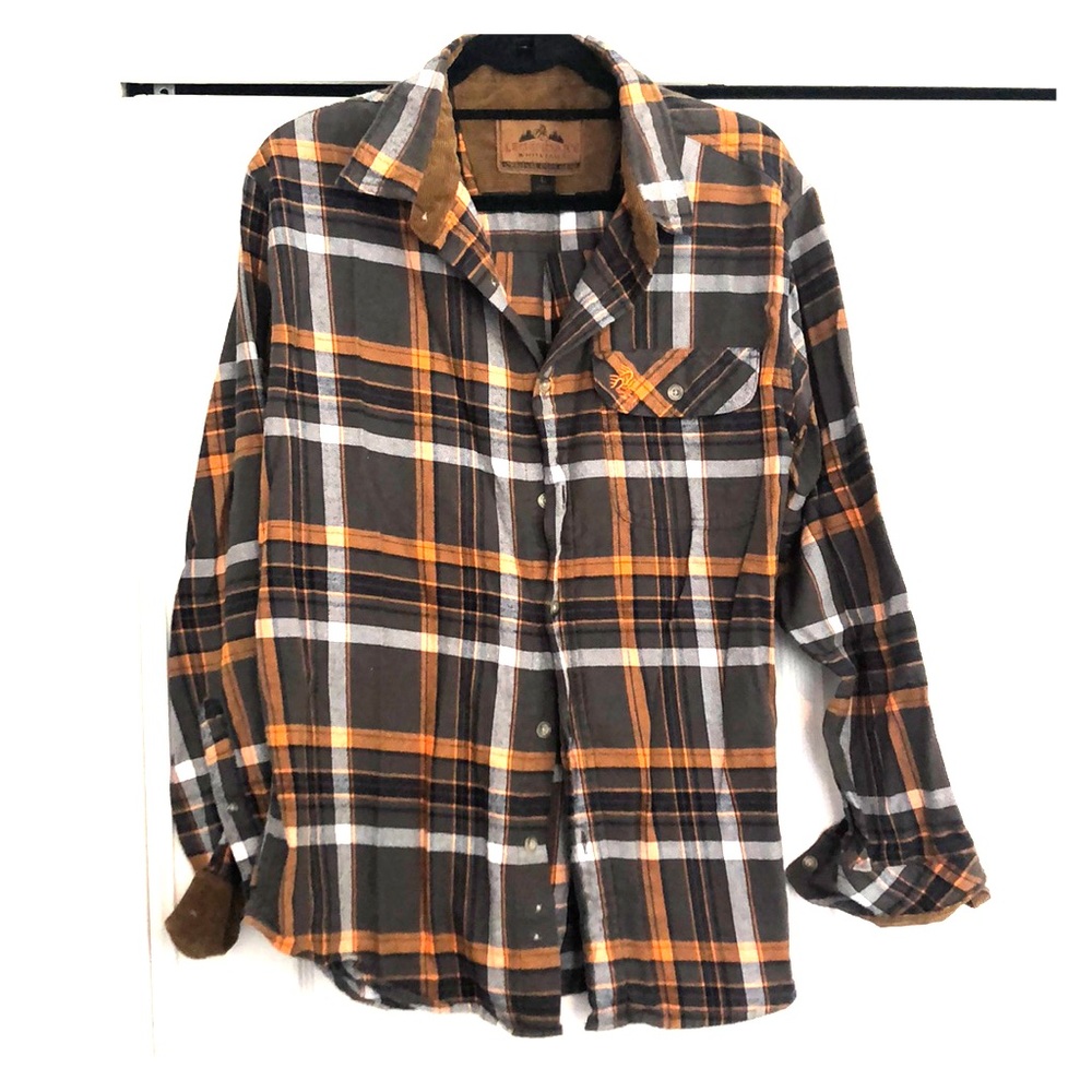 Men’s Plaid Button Down